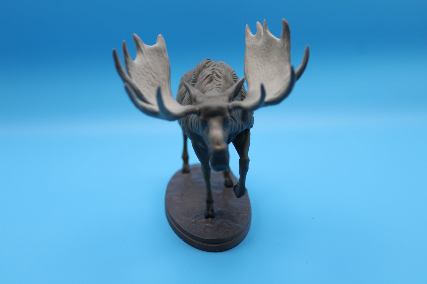 Majestic Guardian of the North – Hand-Painted Moose Figurine