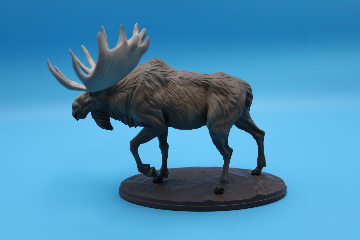 Majestic Guardian of the North – Hand-Painted Moose Figurine